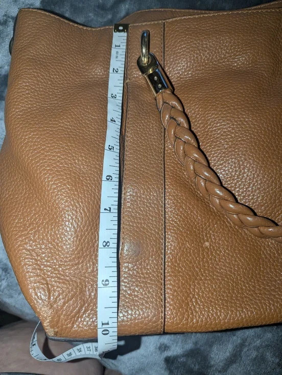 MICHAEL KORS Naomi Leather Tote with Braided Handles - Picture 11 of 16